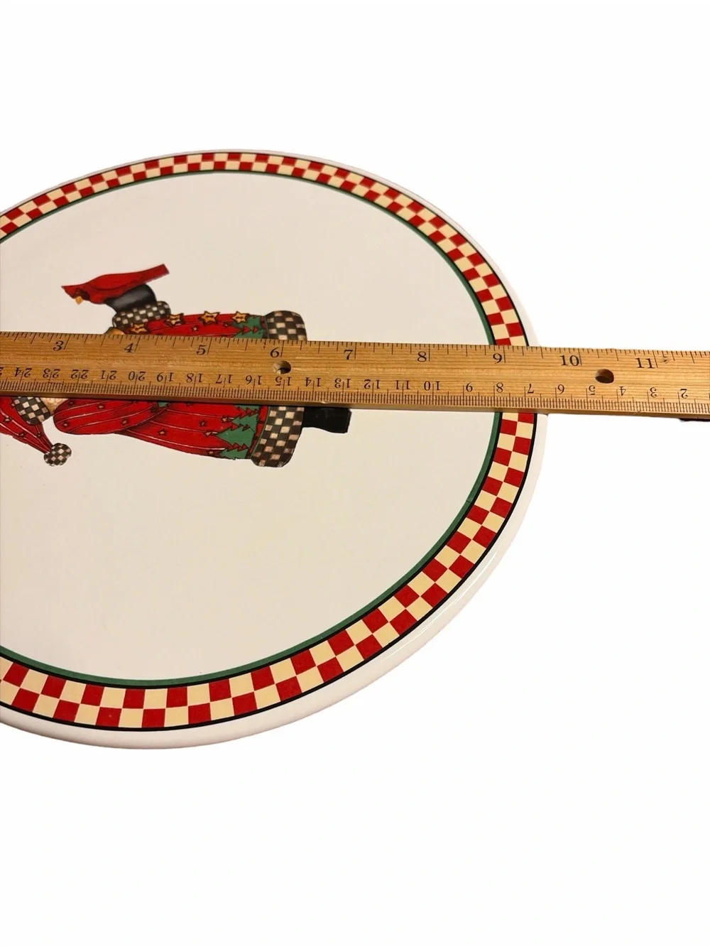 Sakura Santa Debbie Mumm Magic Of Christmas Hot Plate Holder 9.75